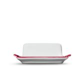 Gmundner Keramik Bordeauxroter Hirsch Butterdose (125g)