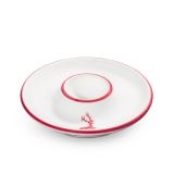 Gmundner Keramik Bordeauxroter Hirsch Eierbecher glatt (� 12 cm)