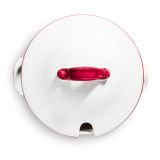 Gmundner Keramik Bordeauxroter Hirsch Suppentopf