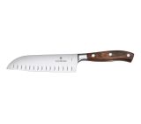 Victorinox Grand Ma�tre Wood Santokumesser Kullenschliff 17cm