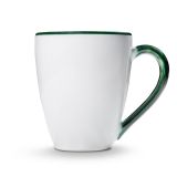Gmundner Keramik Gr�ner Rand Fr�hst�cksbecher Max (0,3L)