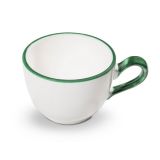 Gmundner Keramik Gr�ner Rand Kaffeetasse Cup (0,19L)