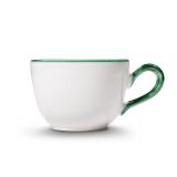 Gmundner Keramik Gr�ner Rand Kaffeetasse Cup (0,19L)