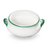 Gmundner Keramik Gr�ner Rand Suppenschale (0,37L)
