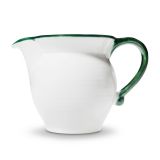 Gmundner Keramik Gr�ner Rand Milchgie�er glatt Cup (0,3L)