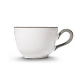 Gmundner Keramik Grauer Rand Kaffeetasse Cup (0,19L)