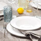 Gmundner Keramik Grauer Rand Speiseteller Gourmet (� 27cm)