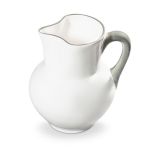 Gmundner Keramik Grauer Rand Krug Wiener Form (1L)