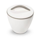 Gmundner Keramik Grauer Rand Zuckerdose Gourmet (� 9cm)