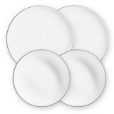 Gmundner Keramik Grauer Rand Dinner f�r zwei Classic - Geschenkset