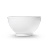 Gmundner Keramik Grauer Rand M�slischale gro� (� 14cm) - Geschenkkarton