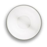 Gmundner Keramik Grauer Rand M�slischale gro� (� 14cm) - Geschenkkarton