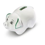 Gmundner Keramik Gr�ner Rand Sparschwein Lilly